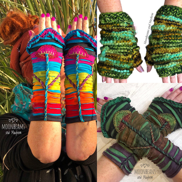 Wrist Warmers, Pixie Sleeves &amp; Gloves
