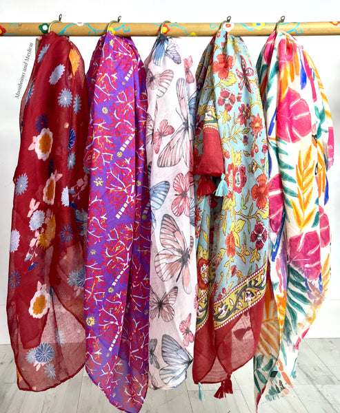 Scarves, Shawls &amp; Kimonos