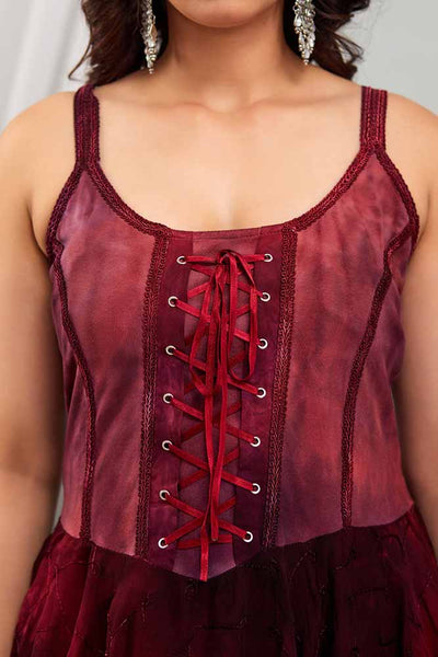 CRIMSON MOON DRESS / XL