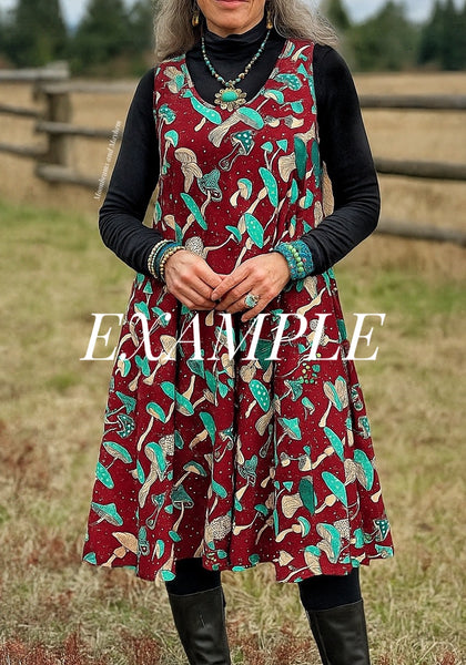 WILDWOOD SHROOMY DRESS (J21)