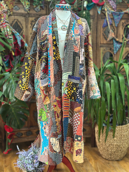 FRIDA KANTHA COAT XL (OF138) ONE-OFF