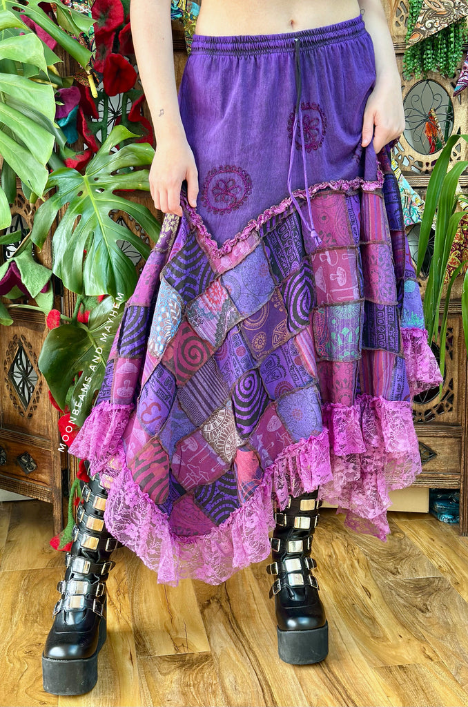 MYSTIC PATCH SKIRT