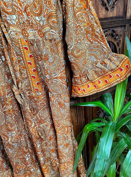 DREAMY PORTOBELLO ROAD SUNSET DRESS / FREE SIZE (504) - MoonbeamsandMayhem