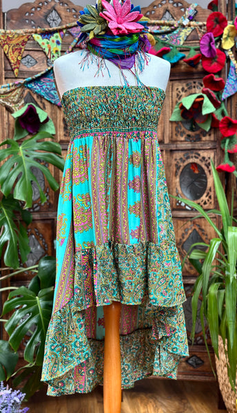 PORTOBELLO ROAD ASYMMETRICAL BOHEMIAN SKIRT (SF791)