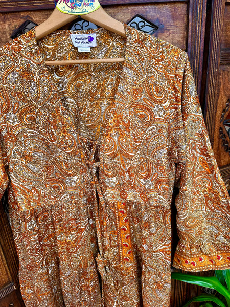 DREAMY PORTOBELLO ROAD SUNSET DRESS / FREE SIZE (504) - MoonbeamsandMayhem