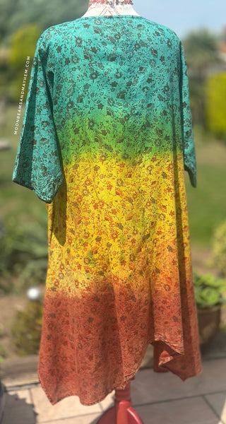 SUNDANCE COTTON SMOCK DRESS / TUNIC SIZE XL (SD125)