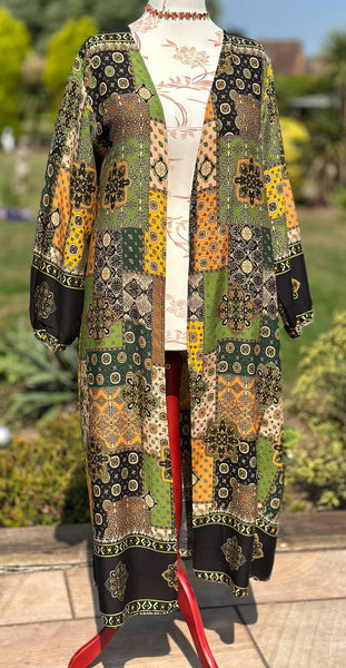 EDEN BELLE KIMONO / DUSTER COAT (PRT80)