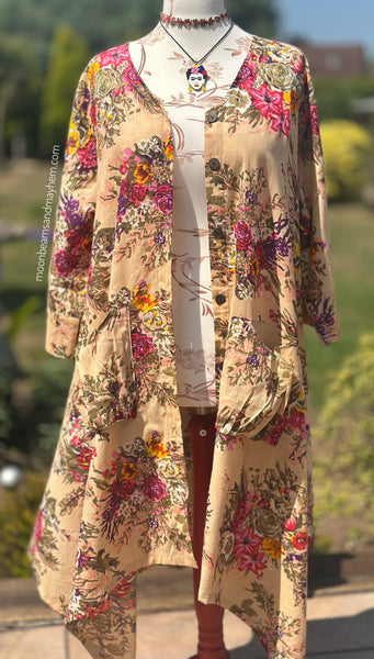 DAWN MEADOW ART TUNIC/DRESS (S531)