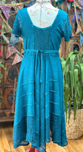 MOONLIT TIDE MOONDANCE MIDI DRESS (MD203)