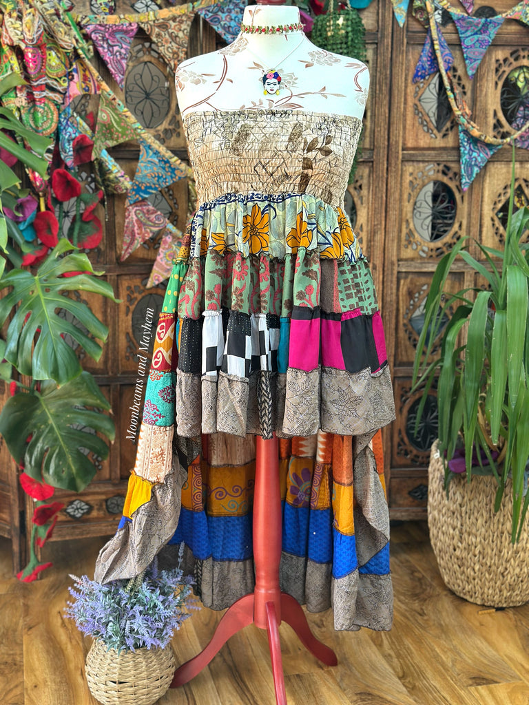 SHANGRI LA  RUFFLE SKIRT/DRESS (SR814) L/XL