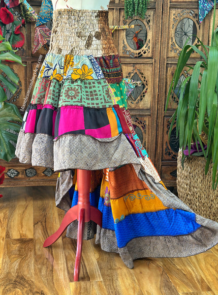 SHANGRI LA  RUFFLE SKIRT/DRESS (SR814) L/XL