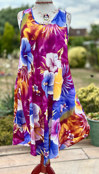 MYTHICAL BLOOM DRESS XL (J15)