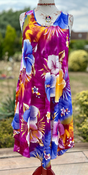MYTHICAL BLOOM DRESS XL (J15)