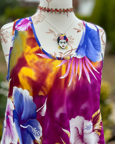 MYTHICAL BLOOM DRESS XL (J15)