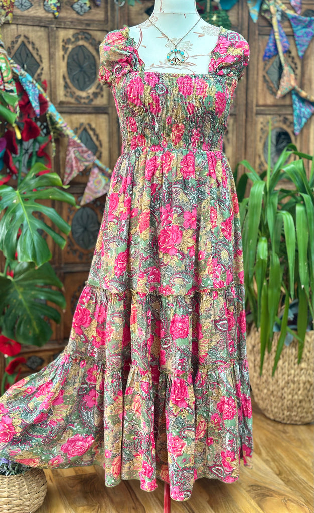 SUMMER MEADOW MAXI DRESS (PR330)