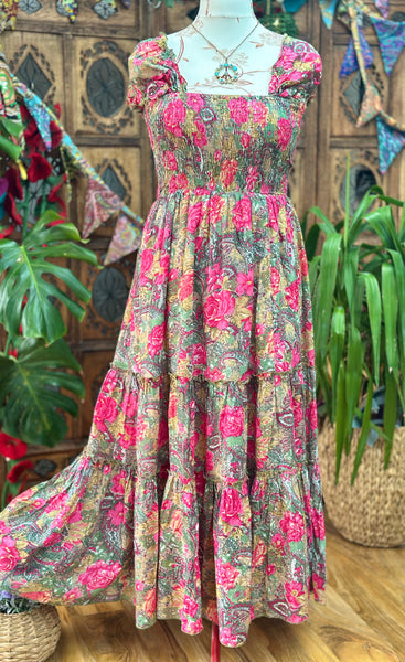 SUMMER MEADOW MAXI DRESS (PR330)
