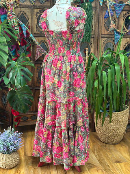 SUMMER MEADOW MAXI DRESS (PR330)