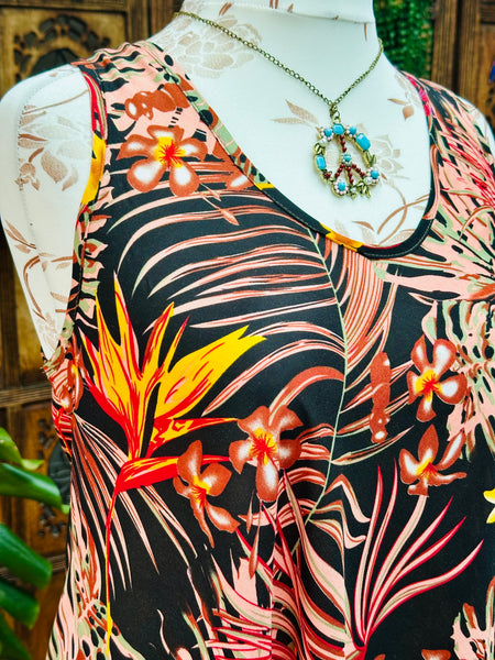 INTO THE TROPICS DRESS (J25)