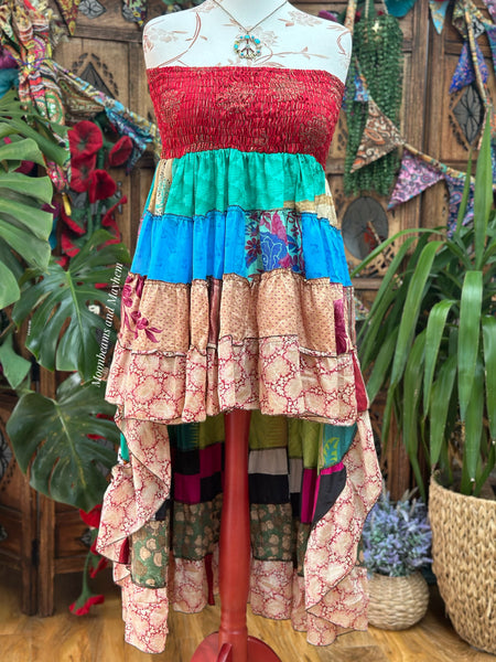 SHANGRI LA  RUFFLE SKIRT/DRESS (SR818) L/XL