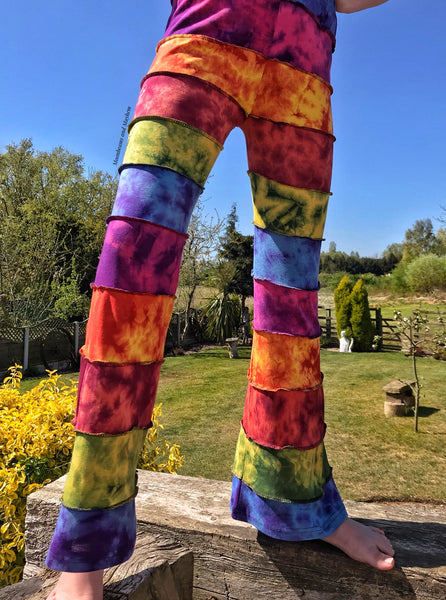 FABULOUS FUNKY FESTIVAL FLARES PANTS / TROUSERS ( S / M / L  ) - MoonbeamsandMayhem