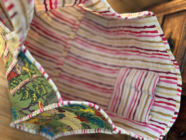 KANTHA GODDESS SHOPPER BAG (BA137)
