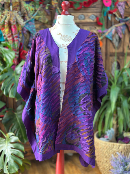 SPELLBOUND TWILIGHT PURPLE KIMONO (OF)