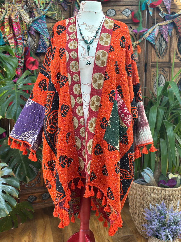 KANTHA GODDESS KIMONO | COAT (672OF)