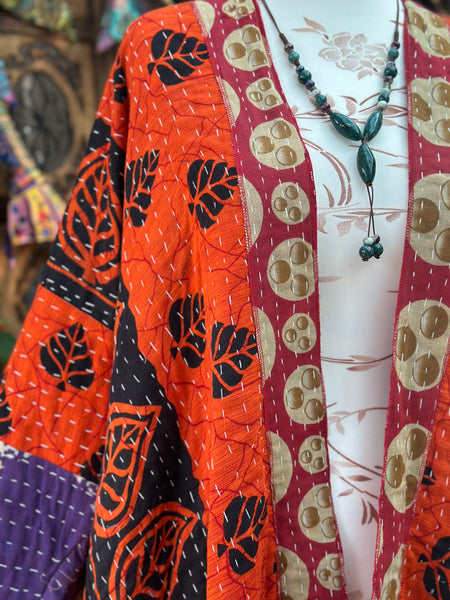 KANTHA GODDESS KIMONO | COAT (672OF)