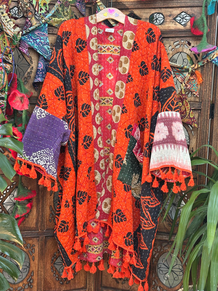 KANTHA GODDESS KIMONO | COAT (672OF)