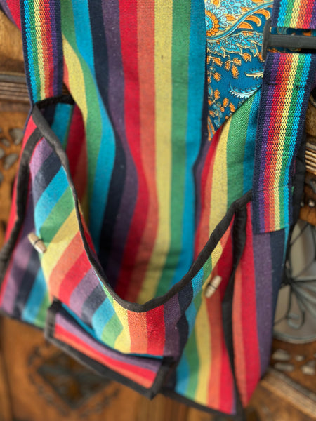 FREE SPIRIT COTTON SATCHEL