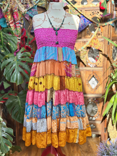 STUNNING SHANGRI LA RUFFLE MAXI SKIRT (SR808)