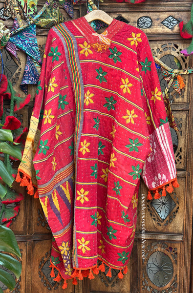 KANTHA GODDESS KIMONO | COAT (675OF)