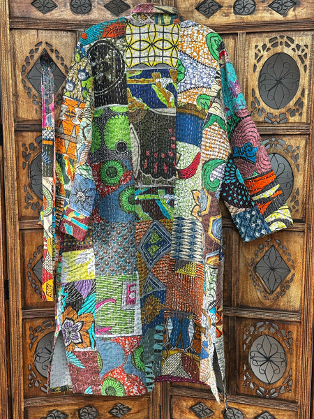 FRIDA KANTHA COAT XL (OF139) ONE-OFF