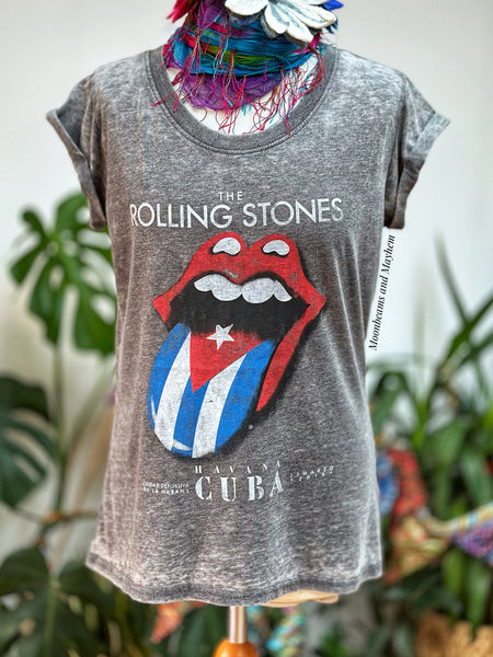 ROLLING STONES LADIES MUSIC TEE
