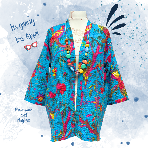 SAFFRON SOUL KIMONO / DUSTER COAT (OF739KS)