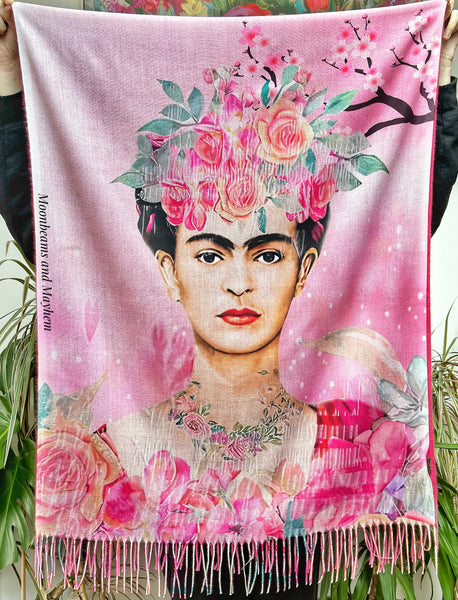 DIVINE FRIDA KAHLO SCARF / PASHMINA / SHAWL