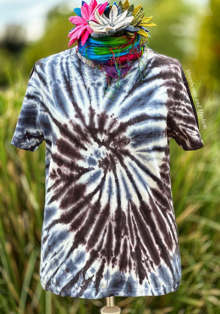 WILD CHILD TIE DYE T SHIRT SIZE S -XL - MoonbeamsandMayhem