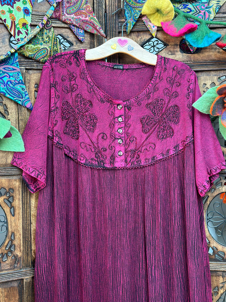 CLAUDINE KAFTAN STYLE DRESS (S8L)