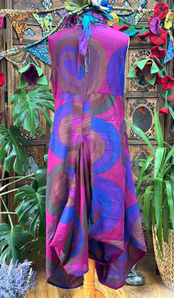 MOONSHADOW PURPLE ART DRESS