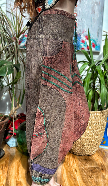 LOW CROTCH AURA HAREM PANTS (193) - MoonbeamsandMayhem