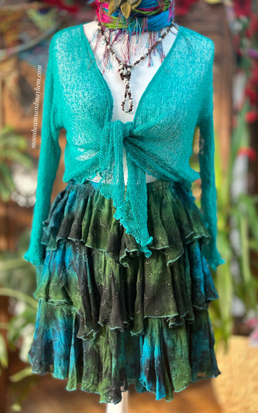 ETHEREAL LAYERED MINI SKIRT (S/M) - OF