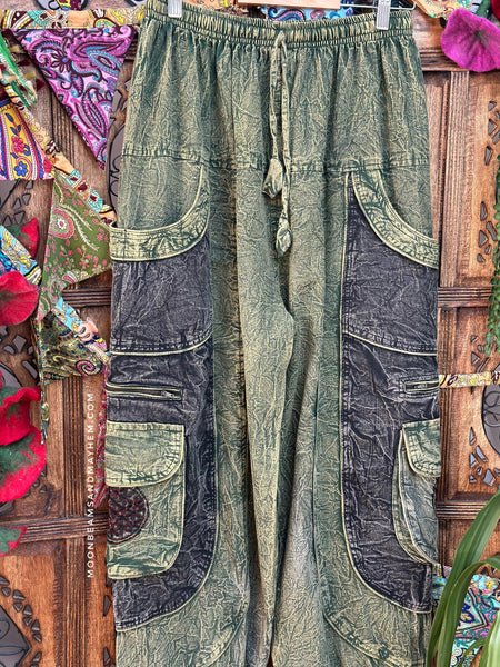 FOREST GREEN SOULPATH TROUSERS