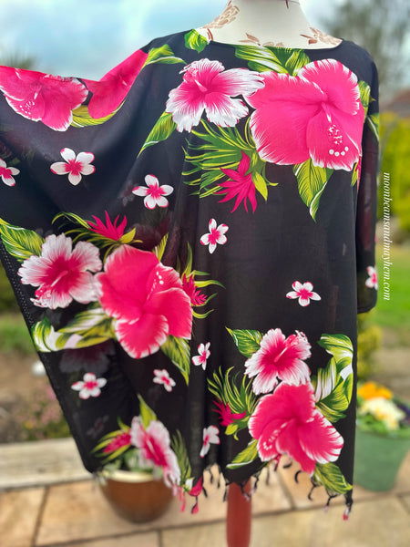 LUNA BLOOM SHORT KAFTAN (OFLB08)