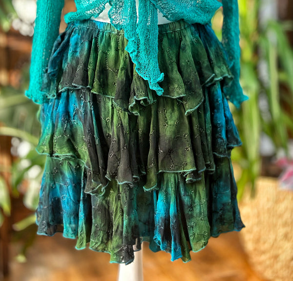 ETHEREAL LAYERED MINI SKIRT (S/M) - OF