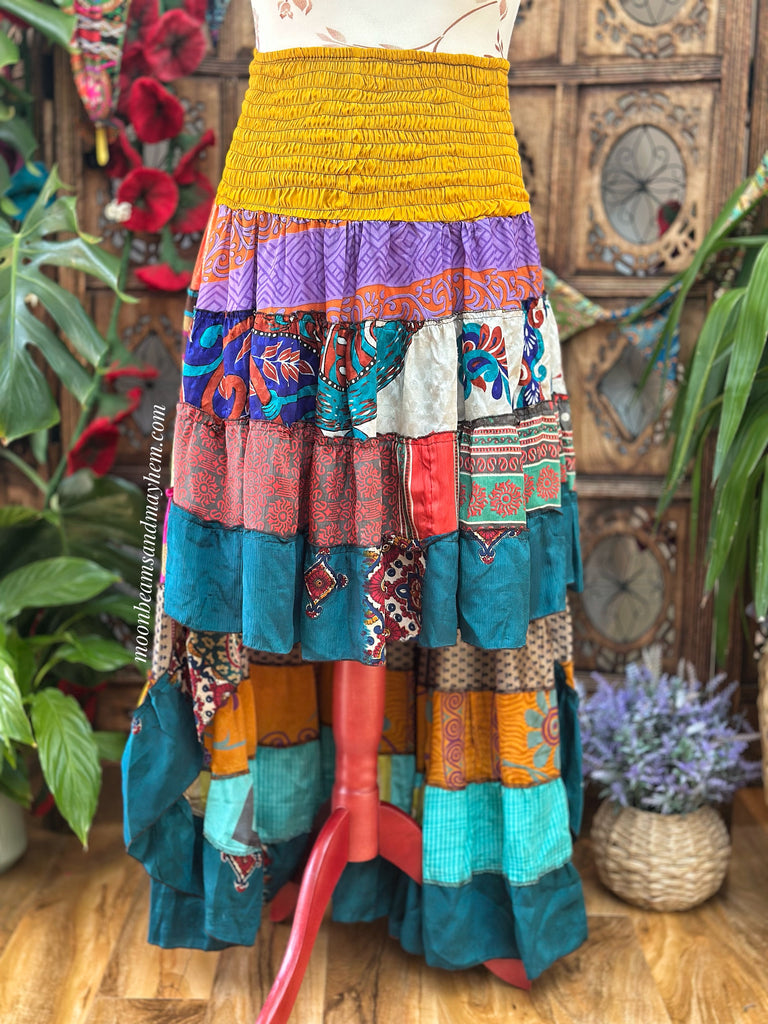 SHANGRI LA  RUFFLE SKIRT/DRESS (SR810) L/XL