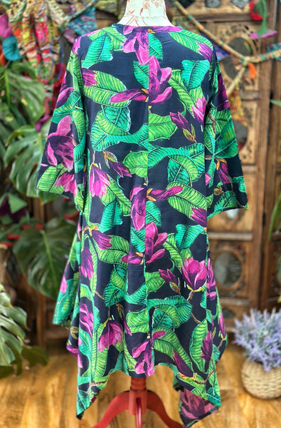 INTO THE FOREST DRESS / TUNIC SIZE L / XL