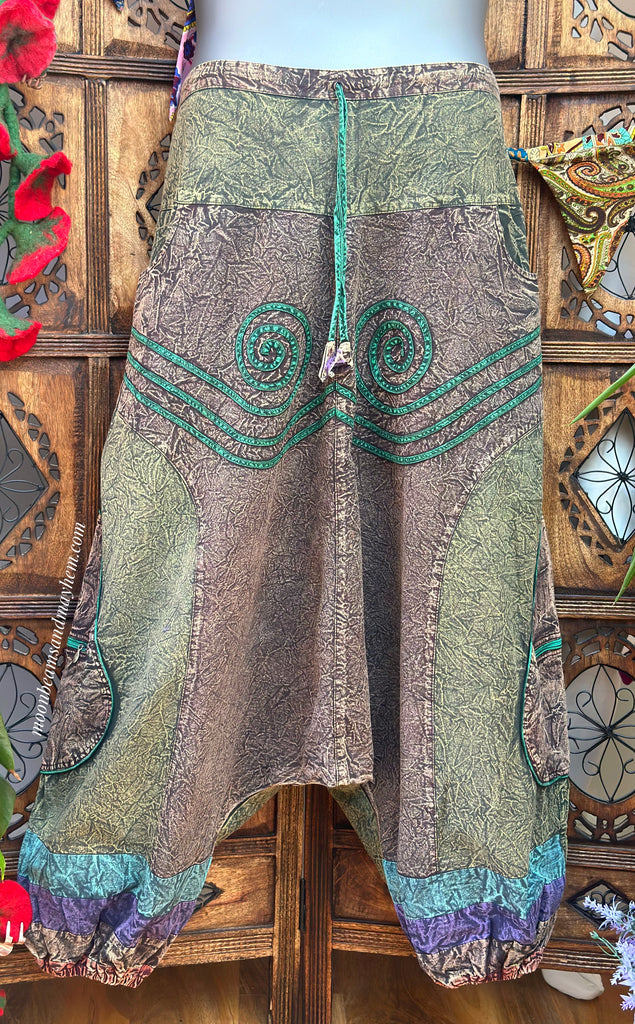 LOW CROTCH AURA HAREM TROUSERS (PR731)