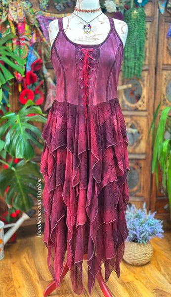 CRIMSON MOON DRESS / XL