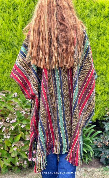 NOMAD SOUL - EARTHBOUND TASSEL PONCHO