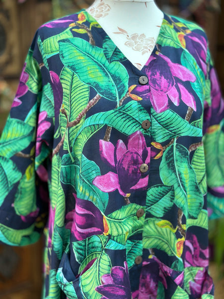 INTO THE FOREST DRESS / TUNIC SIZE L / XL